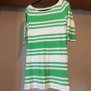 Lilly Pulitzer Green Stripe Knit Dress